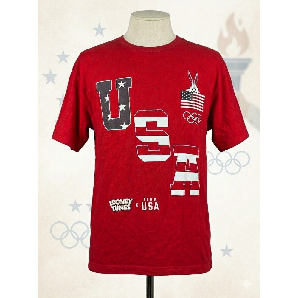 Looney Tunes x Team USA Men's Bugs Bunny Graphic Tee XL